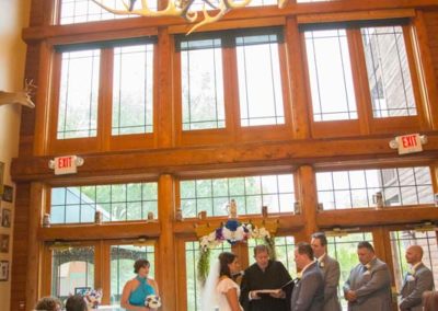 The Lodge at Grant's Trail Wedding